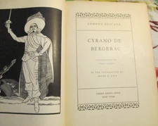 Vintage 1931 illustrated by Nino Carbe edition Cyrano de Bergerac by E. Rostand