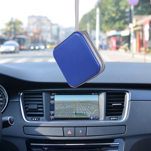 Travel Makeup Bag Square Coin Purse Disc Case Perfume Holder - 第 2/12 張圖片