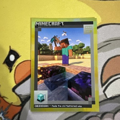 2024 Panini Minecraft Obsidian Crafting Chronicles #81 gold Foil 28/99