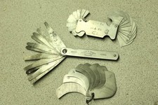 Vintage Moore & Wright #492 feeler gauge plus two other gauge sets - LOT 10