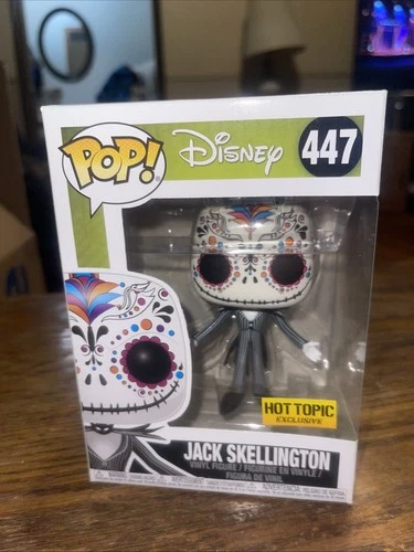 Funko Pop! Vinyl: Disney Jack Skellington Hot Topic (HT) (Exclusive) #447