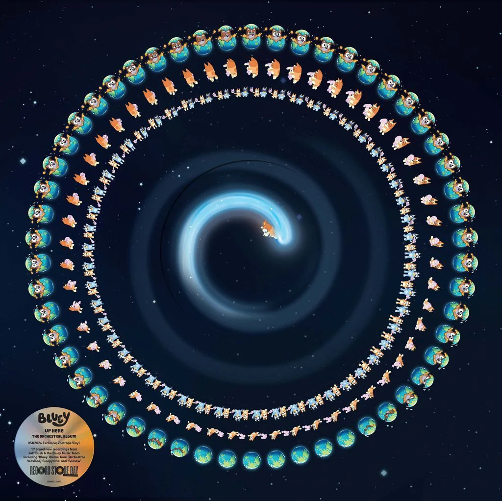 Bluey | Up Here - Rsd 2026 | Vinyl LP - Zoetrope - Exclusive