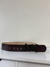 Bicycle Novelty Buckle Belt Bonded Leather 30 Bike Cyclist Belt