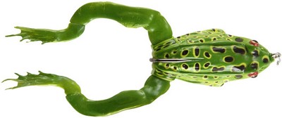 SAVAGE GEAR 3D FROG GREEN W/BLACK SPOTS 5'' BRAND NEW AND SEALED FG-IL57-GLG