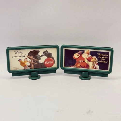 Coca Cola Town Square Collection Vintage Mini Miniature Billboard Decor