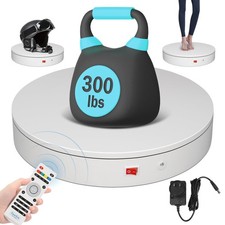 12.6" Electric Rotating Display Stand 88-200lbs Capacity Remote Control