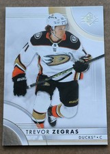 Trevor Zegras 2023-24 Upper Deck SP Hockey #93 Anaheim Ducks