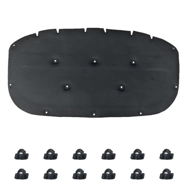 Gepco MotorhaubendäMmung DäMmmatte FüR VW Touareg II 12010-2017 Mit Clips-image