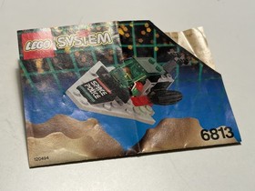 Galactic Chief 1993 LEGO Space Police Set # 6813 Complete w/ Instructions