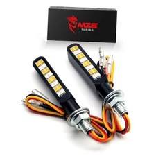 Motorcycle Turn Signal Lights, Mini Flowing LED Brake Lights Rear Blinkers