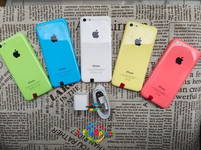 Apple iPhone 5C UNlocked 8/16/32GB BLUE/GREEN/PINK/WHITE/ YELLOW - 90% N EW #LI6