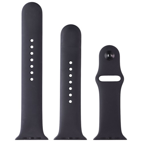 Apple 46mm Sport Band for Apple Watch 45-46mm - Black - Regular/Full Set