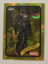 SENTINEL 2025 Topps Chrome Marvel YELLOW LAVA REFRACTOR SP #33