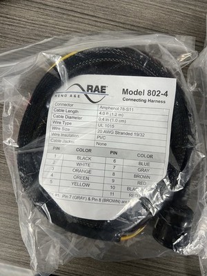 RAE RENO A&E Model 802-4 Connecting Harness