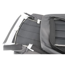 Pui 66as10u Bucket Seat Upholstery 1966 Chevelleel Camino Black Pui 66as10u Bucket Seat Upholstery 1966 Chevelleel Camino Black
