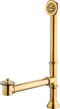 Artiwell Claw Foot Tub Drain Kit Lift Turn Brass 1.5in