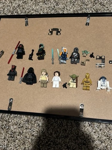 Star Wars lego mini figures lot (12 Mini Figures With All Accessories In Photos￼