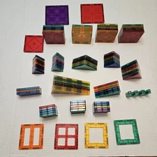 Picasso Magnetic Tiles Building Set Lot Of 100 Stem Architecture 