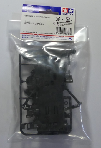 Tamiya Mini 4WD Racer 94800 Carbon Reinforced Super FM Chassis Set - Picture 2 of 2