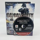Call Of Duty World At War Final Fronts (PlayStation 2(PS2),2008)Tested - Working