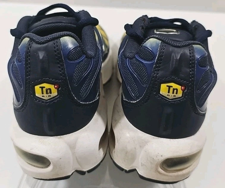 Nike Air Max ~ размер 4Y женщина 5,5 ~ плюс синий желтый кроссовки. - Изображение 4 из 4