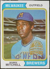2023 Topps Heritage - 50th Anniversary Buybacks Baseball Bobby Mitchell #497 EX