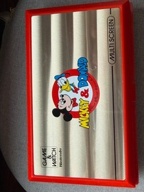 nintendo game watch mickey donald