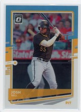 2020 Donruss Optic Josh Bell Carolina Blue & White Prizm #148 Pirates