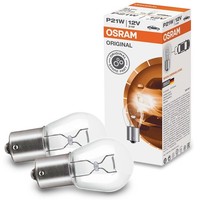 P21W Osram 12V Ba15S 21W 7506 Bremslicht RÜCklicht Lampe GlÜHbirne 2X StÜCk
