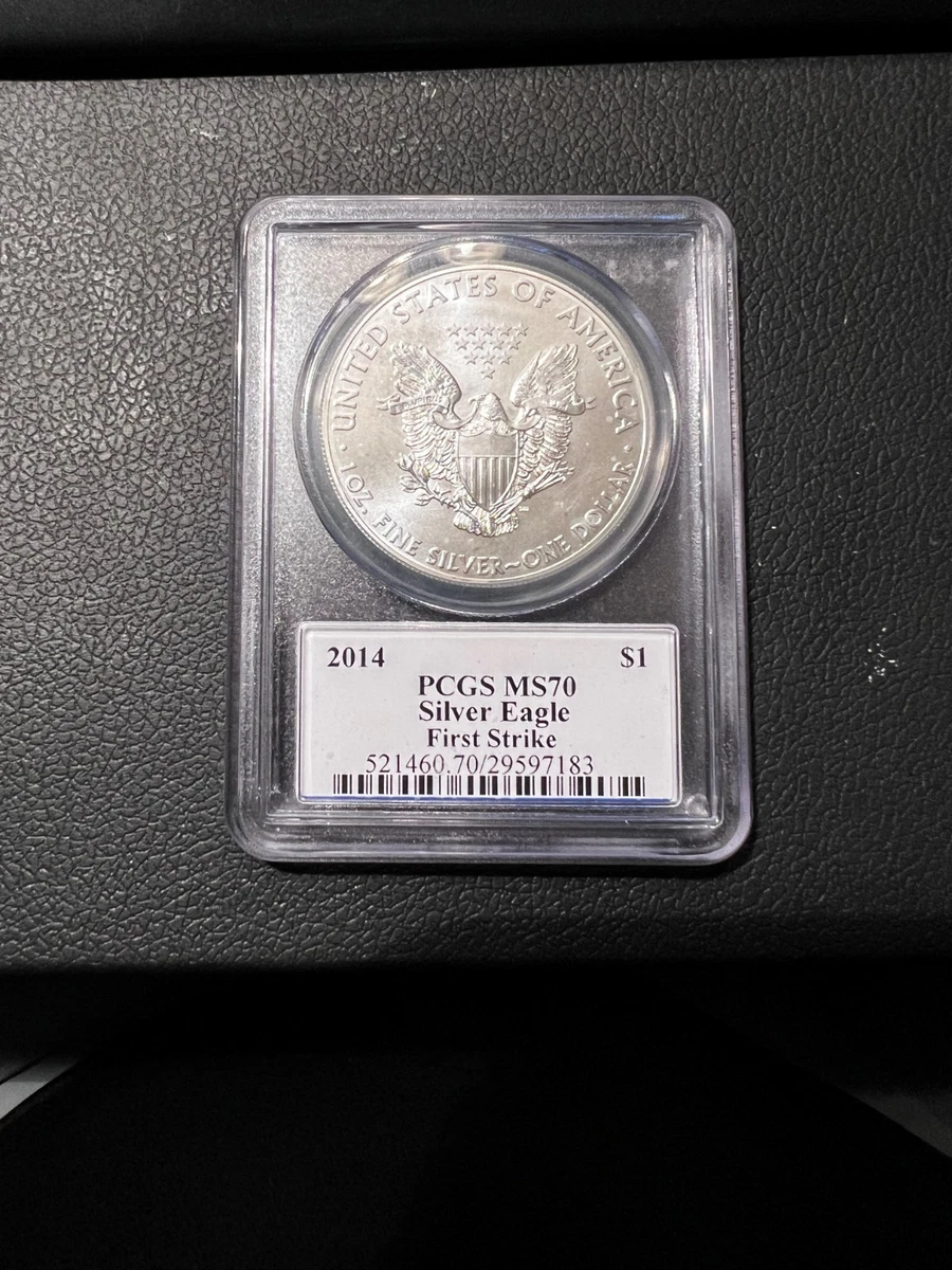 American Eagle MS 70 Graded 2014 Silver Bullion Coins for sale | eBay