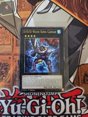 YUGIOH D/D/D WAVE KING CAESAR DOCS-EN090 RARE 1ST ED NM 