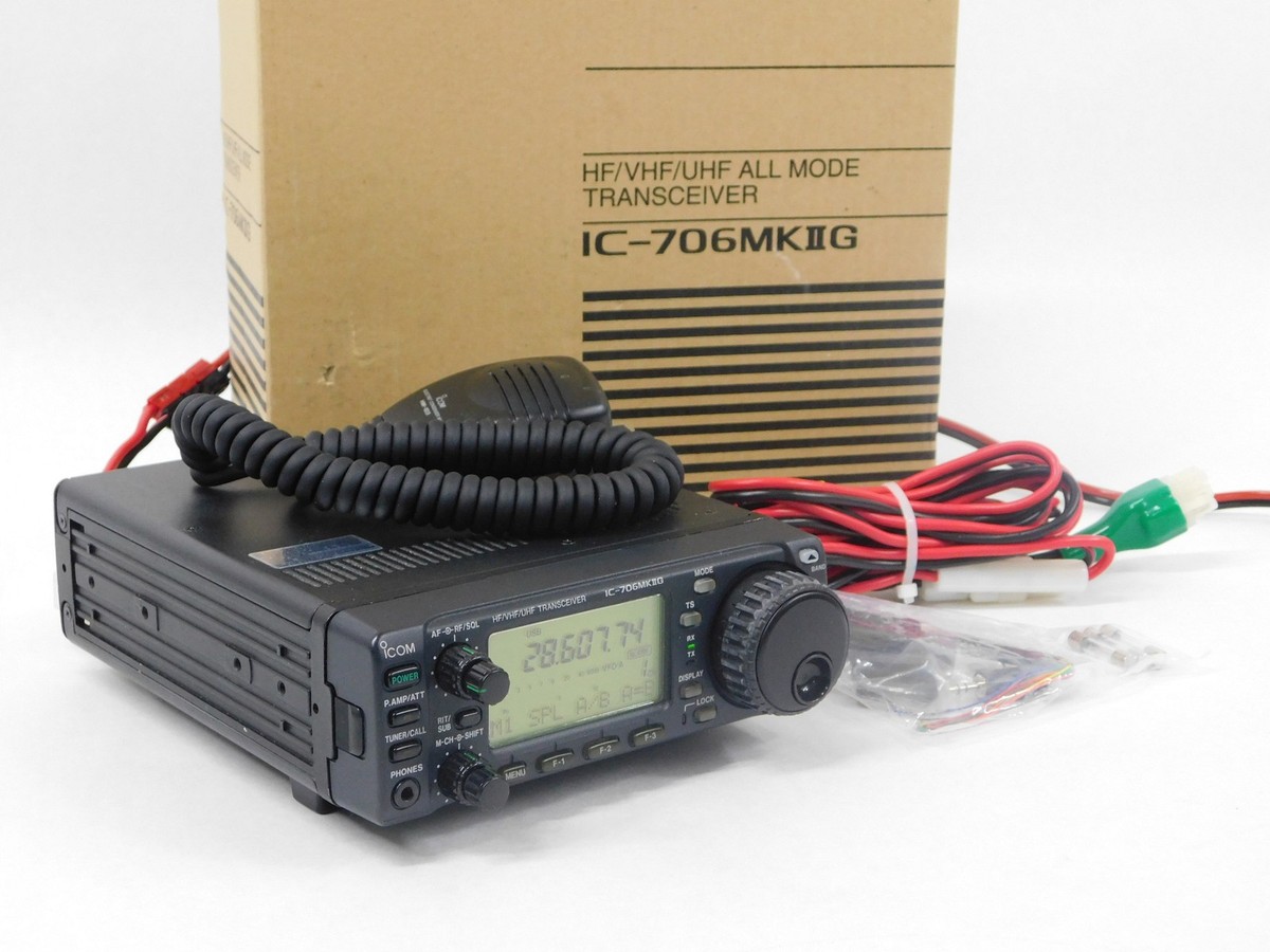 アイコムIC-706MKIlG HF/VHF/UHFトランシーバー アイコムIC-706MKIlG HF/VHF/UHFトランシーバー Yahoo