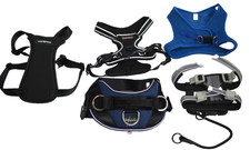 Lot of 5 Dog Harnesses Five Different Brands Size Medium  XL