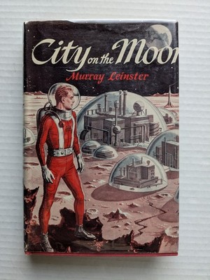 City on the Moon Murray Leinster 1st Print Avalon Book Hardcover RARE HTF