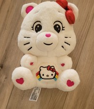 Hello Kitty 2023 Sanrio White With Red Hearts Bear Preowned