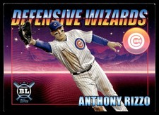 2021 Topps Big League Defensive Wizards Anthony Rizzo Chicago Cubs #DW-9