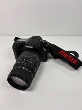 Pentax K20D 14.6MP DSLR Sigma 70-300mm Lens Tested Working