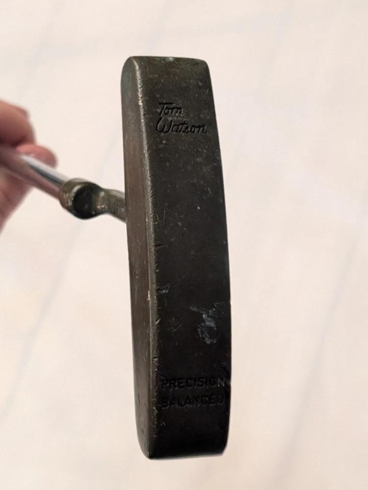 Tom Watson Putter RH Ram 810 Stainless Golden Ram Shaft Ram Grip 34.5" - Image 4 of 4