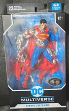 McFarlane DC Multiverse New 52 Cyborg Superman Platinum Chase