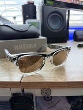 Ray-Ban Meta Wayfarer Limited Matte Transparent / Brown Gold Mirror