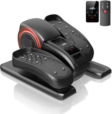 Lontek Under Desk Eliptical Machine - Powered and Manual Modes - 12 Speeds