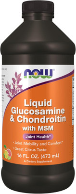 Supplements, Glucosamine & Chondroitin with MSM, Liquid, Joint Health, Mobility