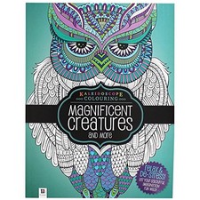 Kaleidoscope Colouring - Magnificent Creatures Book The Fast Free Shipping