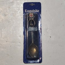 Exquisite Silver Plated London Collectible Spoon  With Big Ben Chair