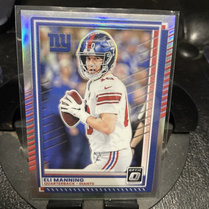 2025 Panini Donruss Optic - Eli Manning #184 Holo Prizm