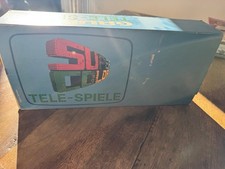 Super Color Tele-Spiele Grundig + Electronic Pistole OVP - Ungetestet
