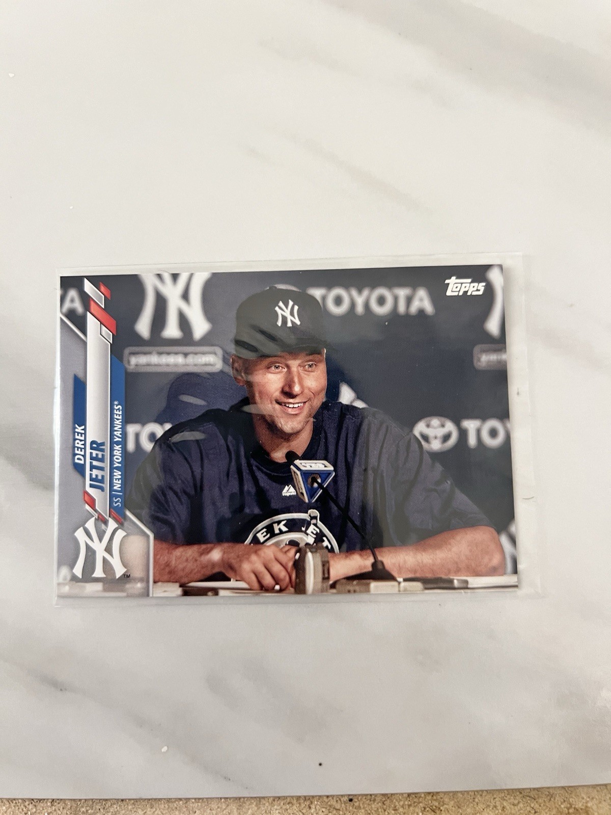 DEREK JETER - SP IMAGE VARIATION - 2020 TOPPS UPDATE - U-257
