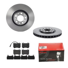 BREMBO BREMSSCHEIBEN COATED Ø305 + BREMSBELÄGE VORNE FÜR ALFA 159 SPORTWAGON 