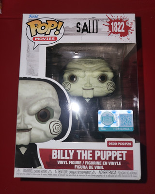 Funko Pop! Vinyl Movies SAW Billy the Puppet #1822 Limited Edition 9500 (2025)