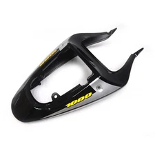 Black Silver Rear Seat Cover Cowl Tail Fairing for Suzuki GSXR1000 2000 01 2002